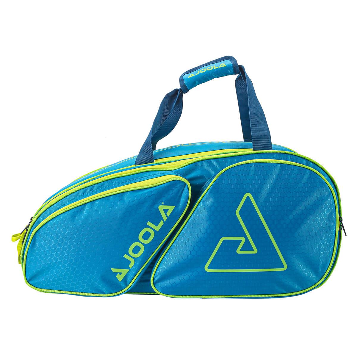 Schrägansicht des JOOLA Tour Elite Pickleball Tasche, zeigt das moderne Design.