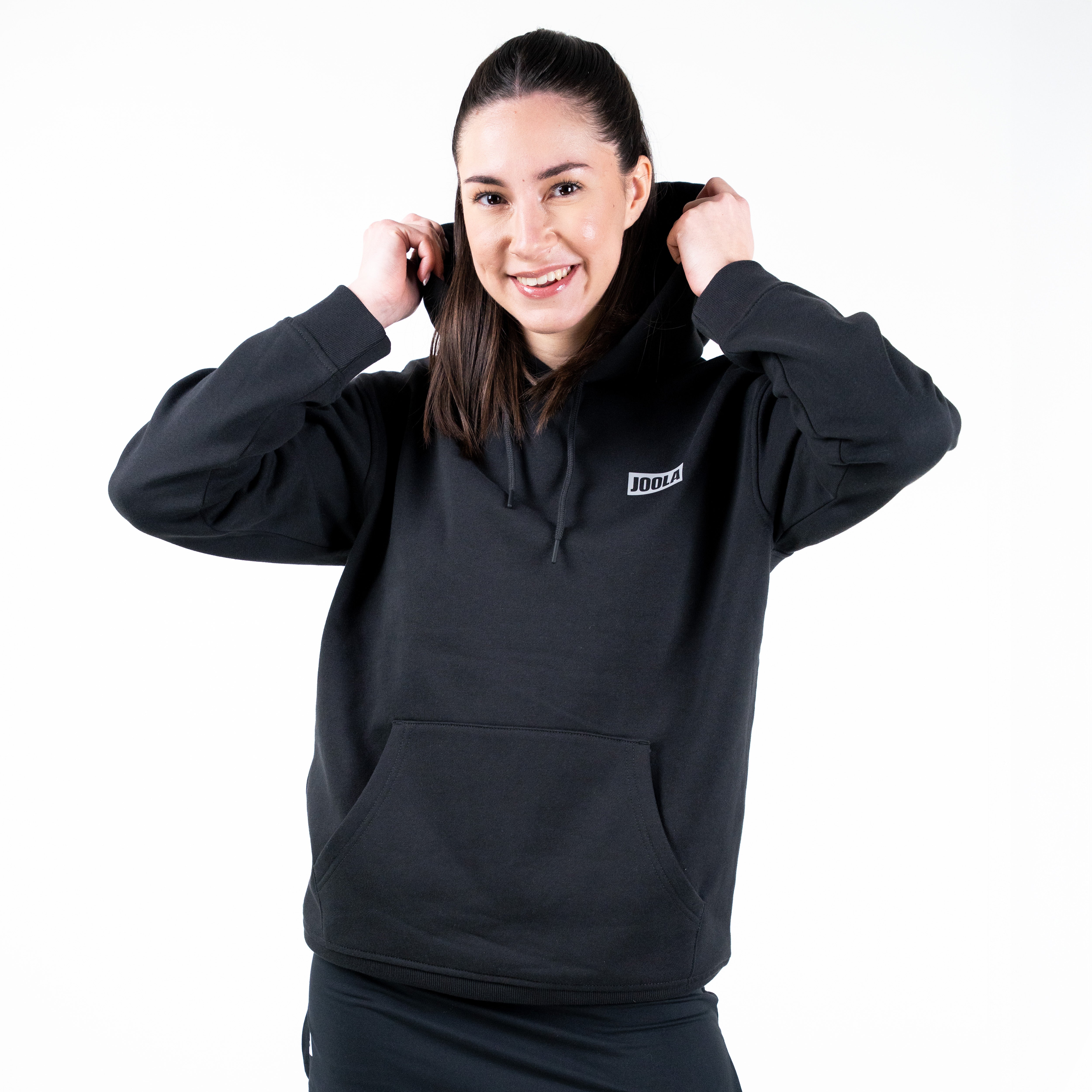 JOOLA Felpa con cappuccio in pile unisex