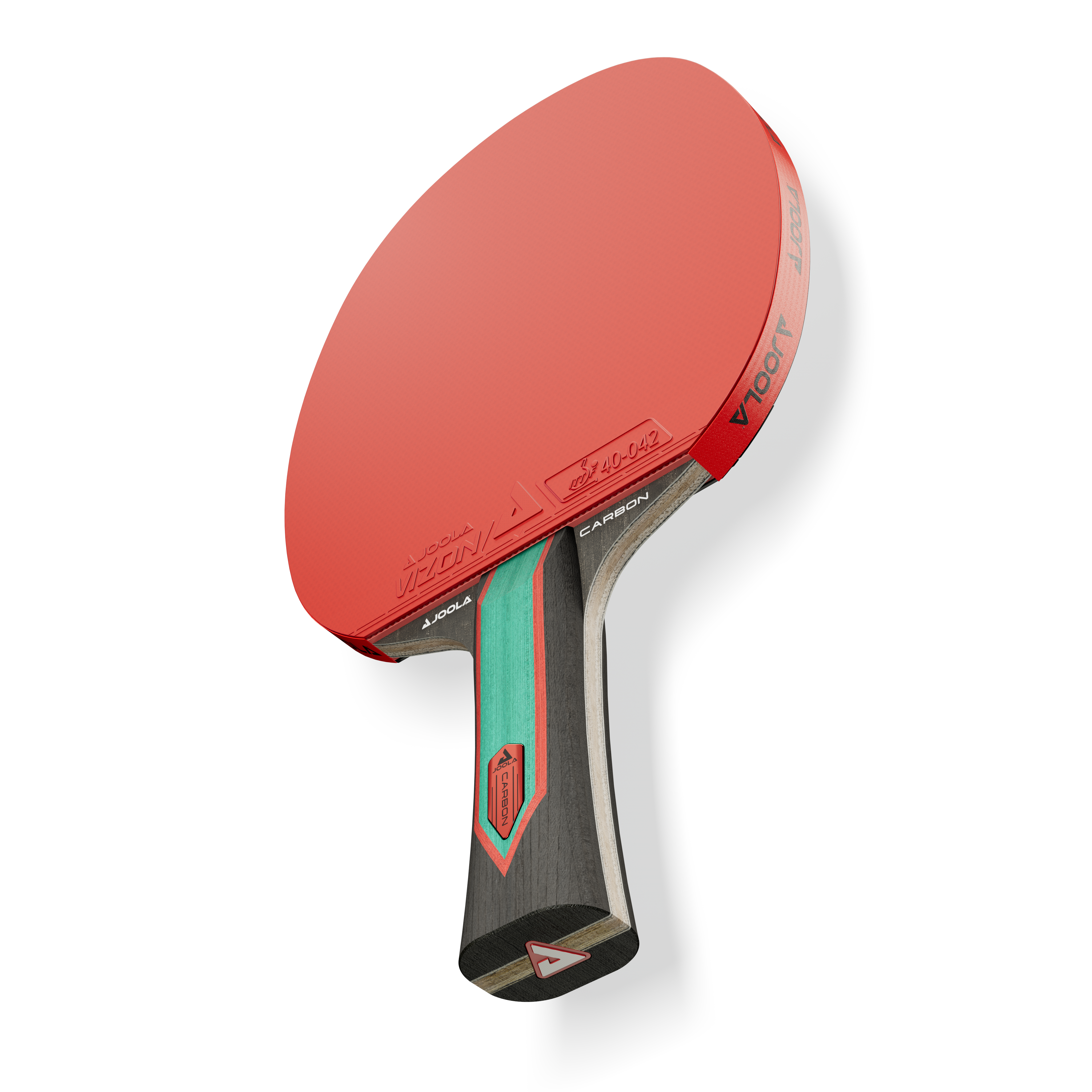 JOOLA Table Tennis Racket Red Carbon Control