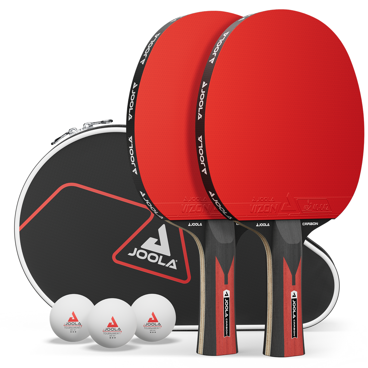 JOOLA Set da tennis da tavolo Duo Carbon