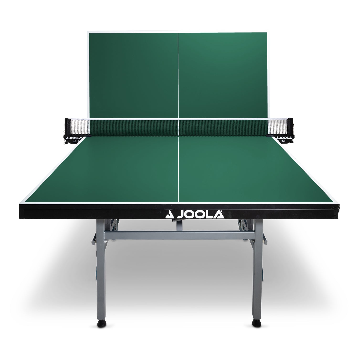 Griffbereich des JOOLA Tischtennisplatte WORLD CUP 25-S ITTF, zeigt die ergonomische Form für Komfort.