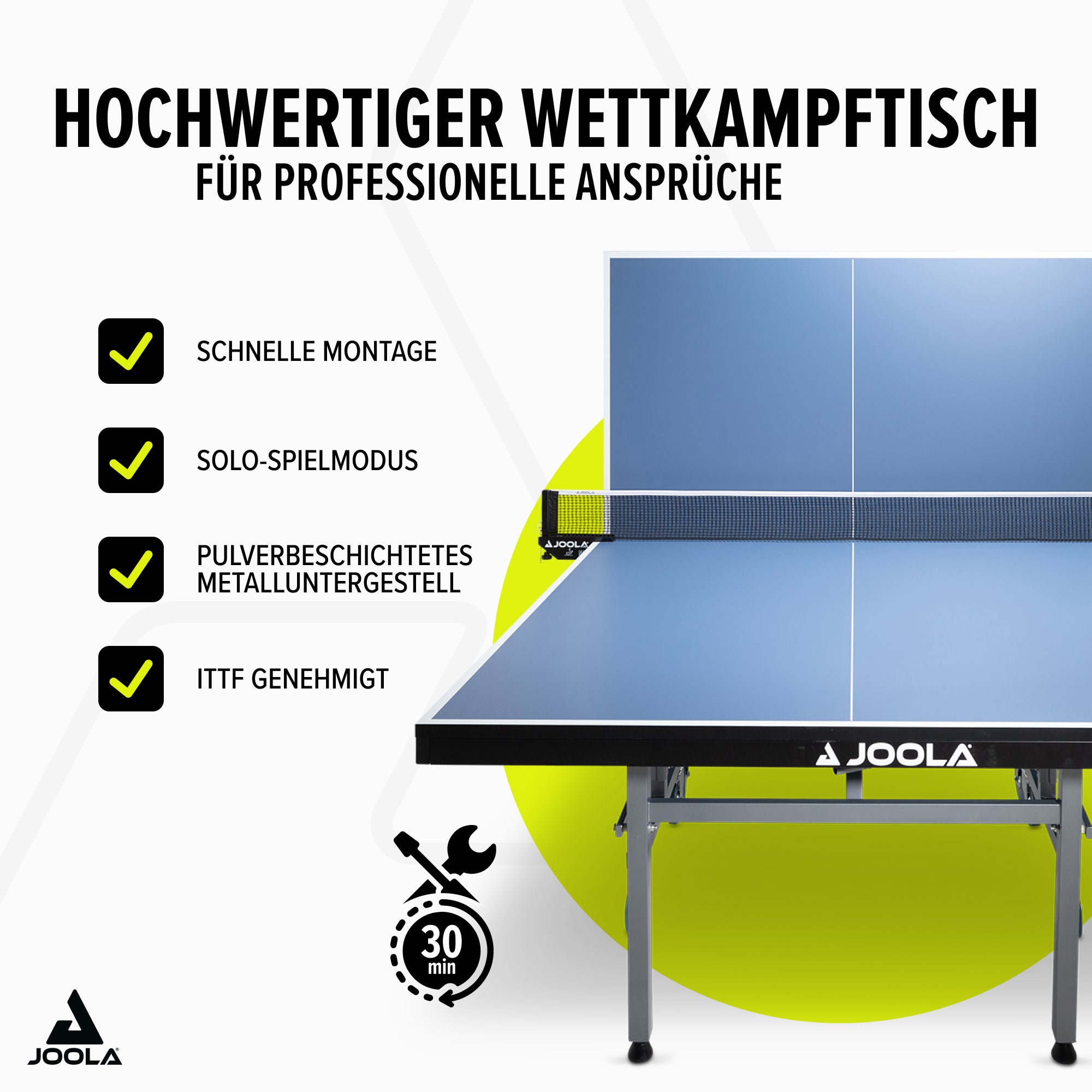 JOOLA TABLE TENNIS TABLE WORLD CUP 25-S ITTF