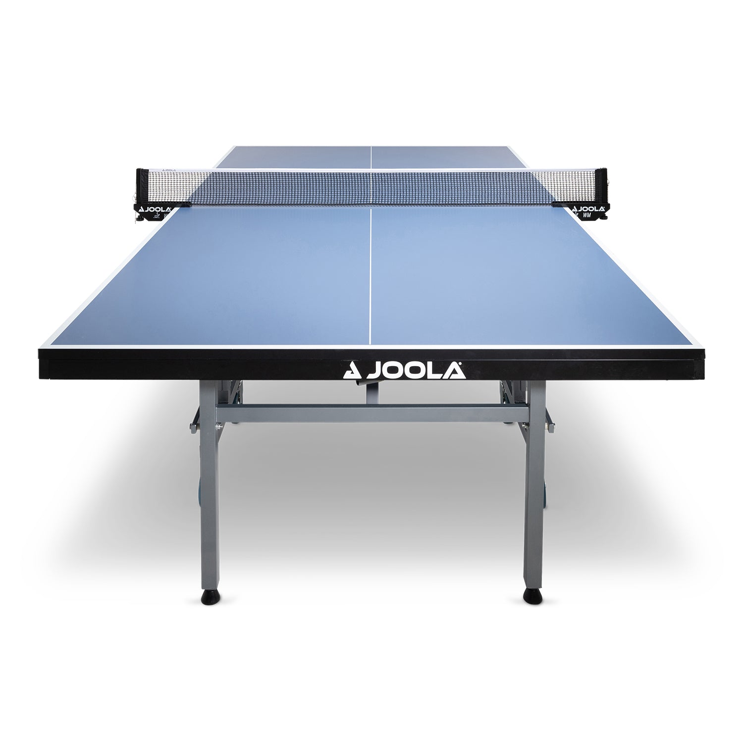 Detailaufnahme des JOOLA Tischtennisplatte WORLD CUP 25-S ITTF, zeigt die Oberfläche und Struktur.