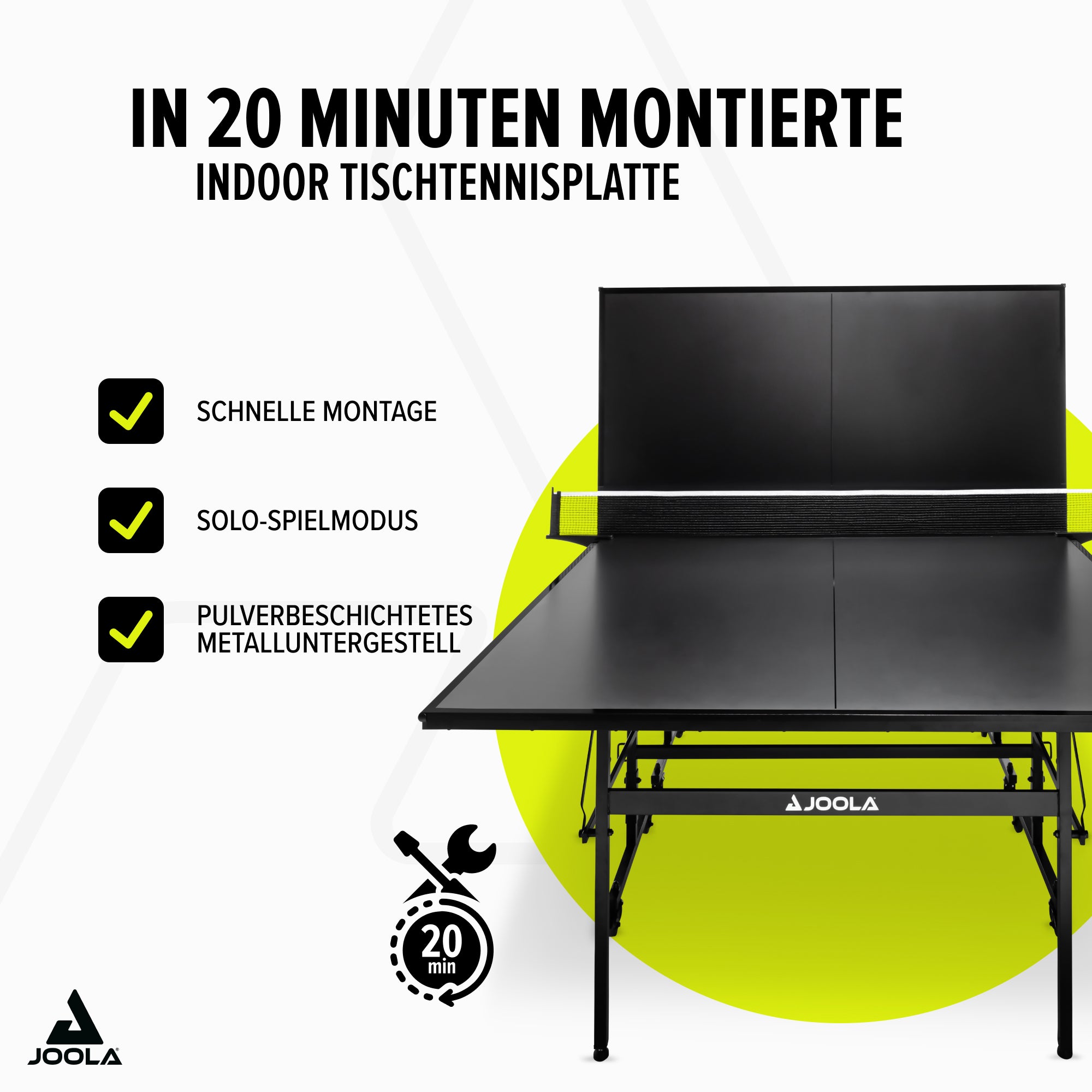 JOOLA BLACK 13i TABLE TENNIS MAT