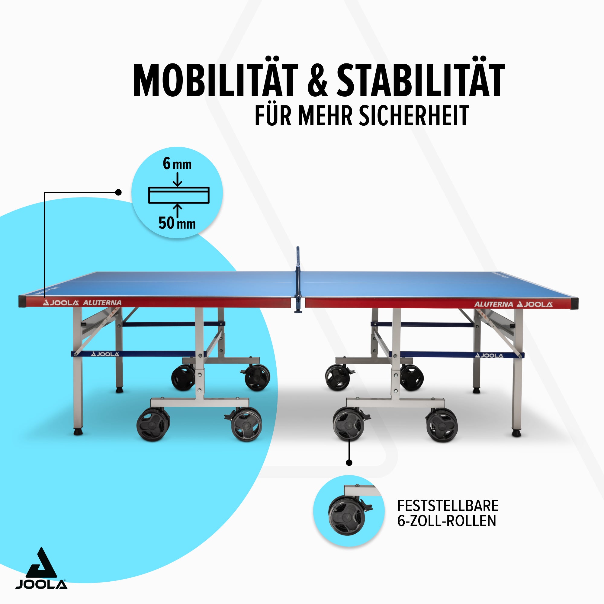 JOOLA TABLE TENNIS TABLE ALUTERNA