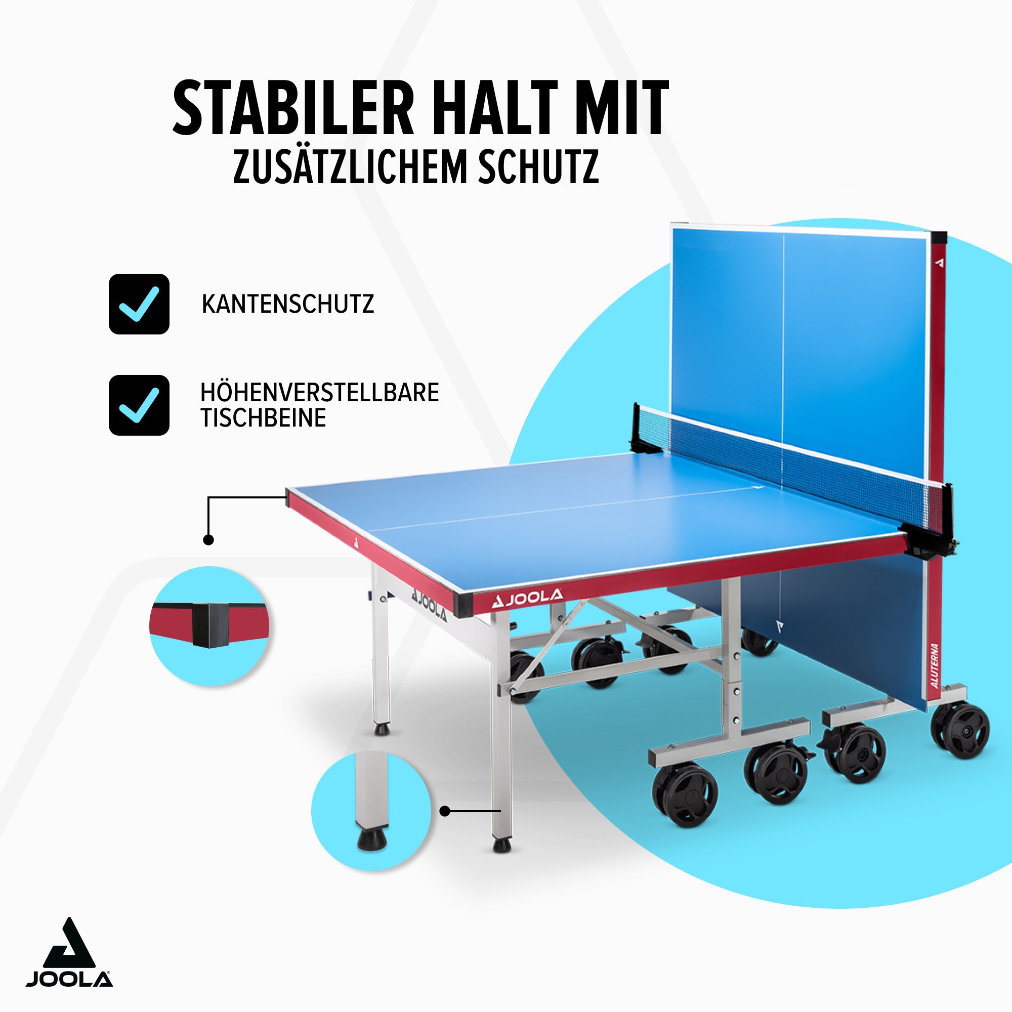 JOOLA TABLE TENNIS TABLE ALUTERNA