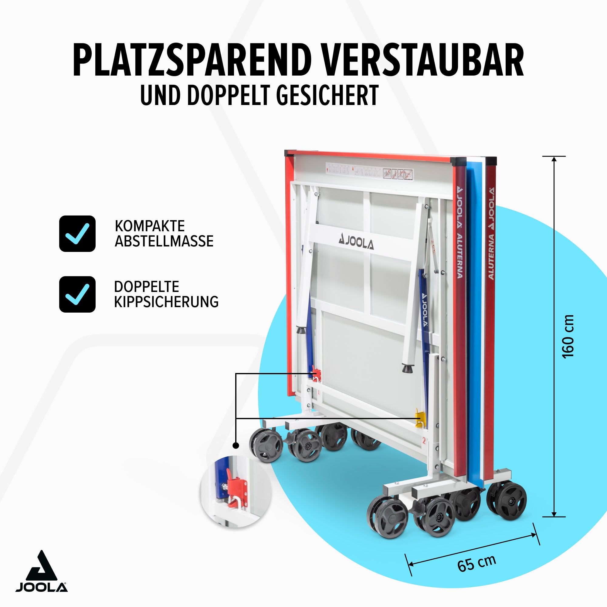 JOOLA TABLE TENNIS TABLE ALUTERNA