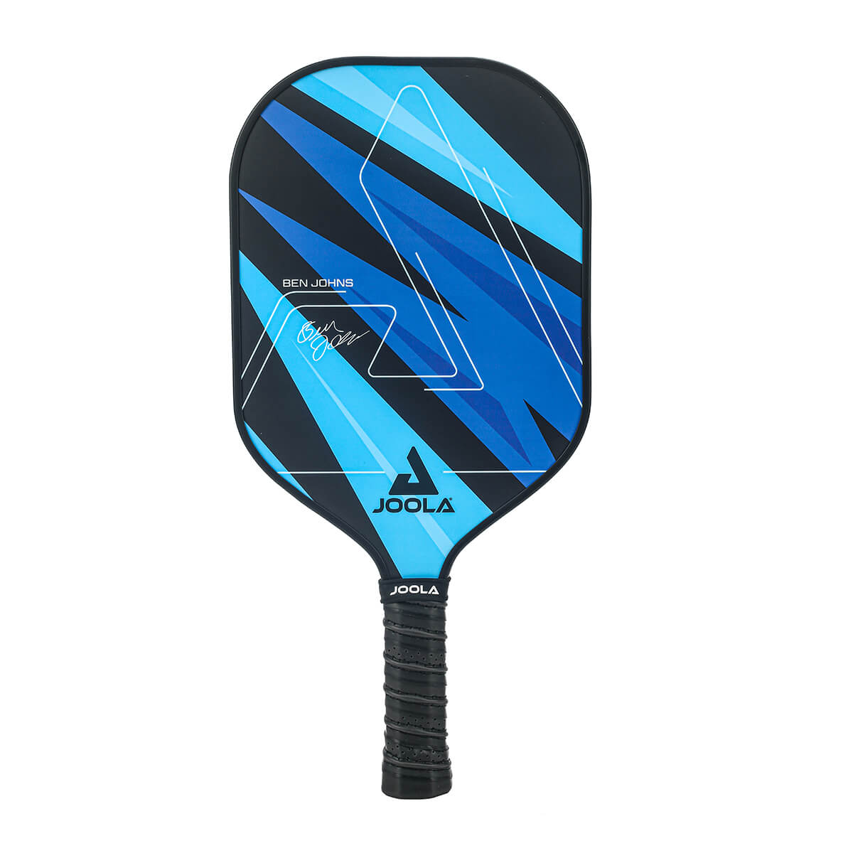 Gesamtansicht des JOOLA Pickleball Set Elemental Netz + 2x Ben Johns Blue Lightning Set mit Fokus auf das kompakte Design.