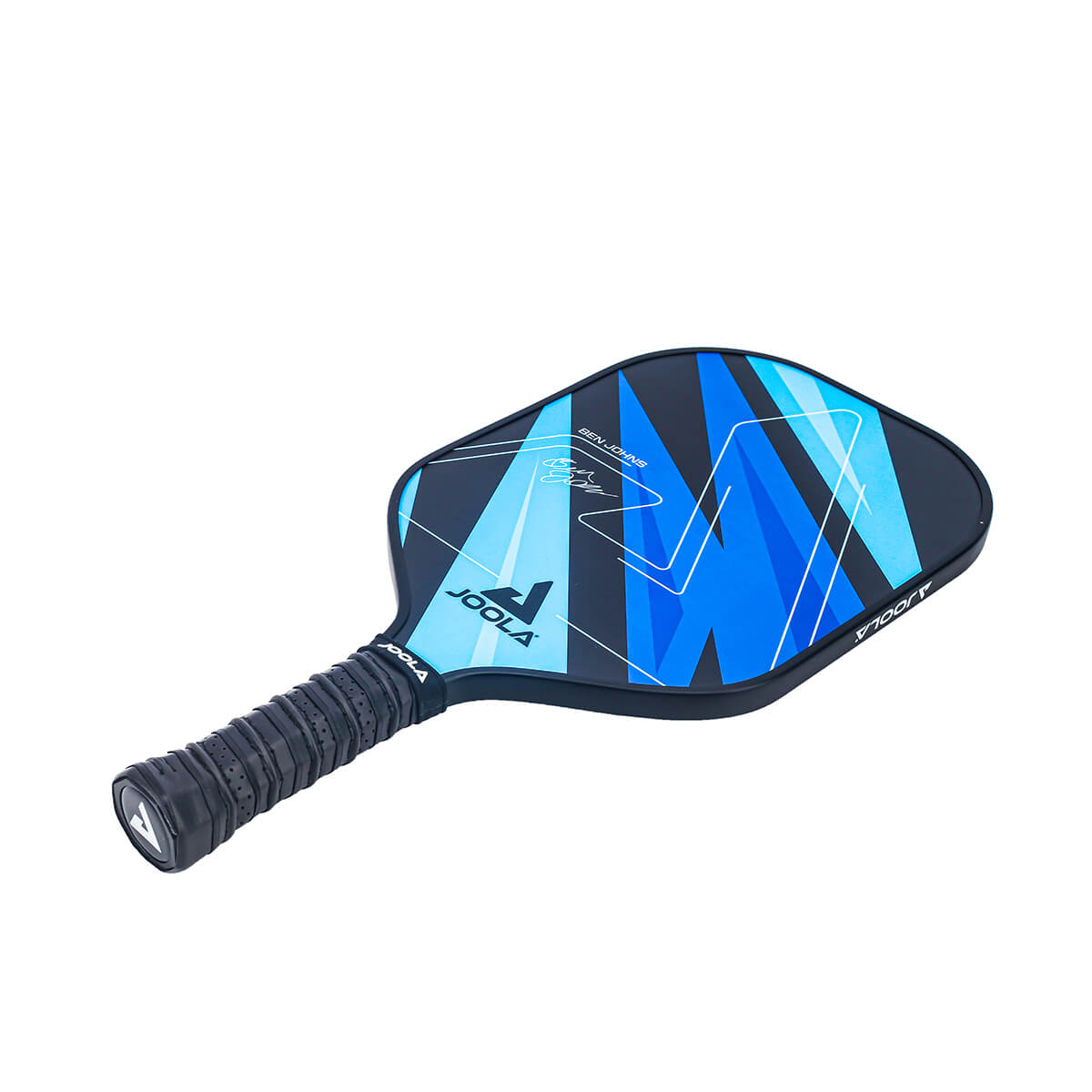 Gesamtansicht des JOOLA Pickleball Set Ben Johns Blue Lightning mit Fokus auf das kompakte Design.