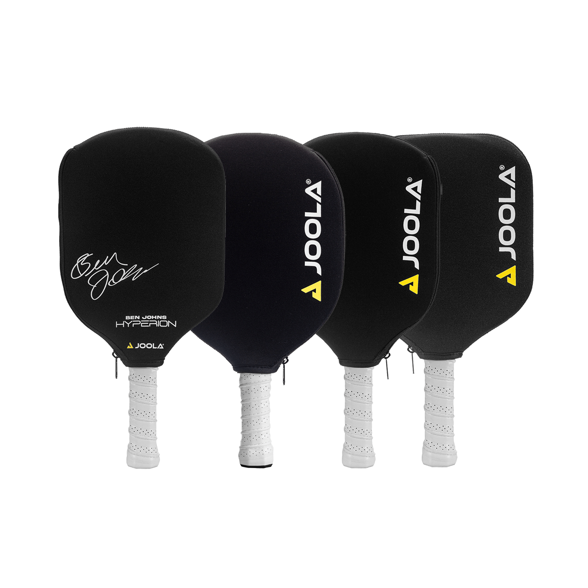 Zoom auf die Materialstruktur des JOOLA Neoprene Pickleball Schläger Hülle, zeigt die hohe Qualität.