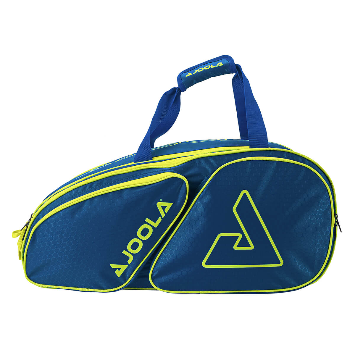 JOOLA Tour Elite Pickleball Tasche - Detailaufnahme des Griffbereichs für bessere Kontrolle.