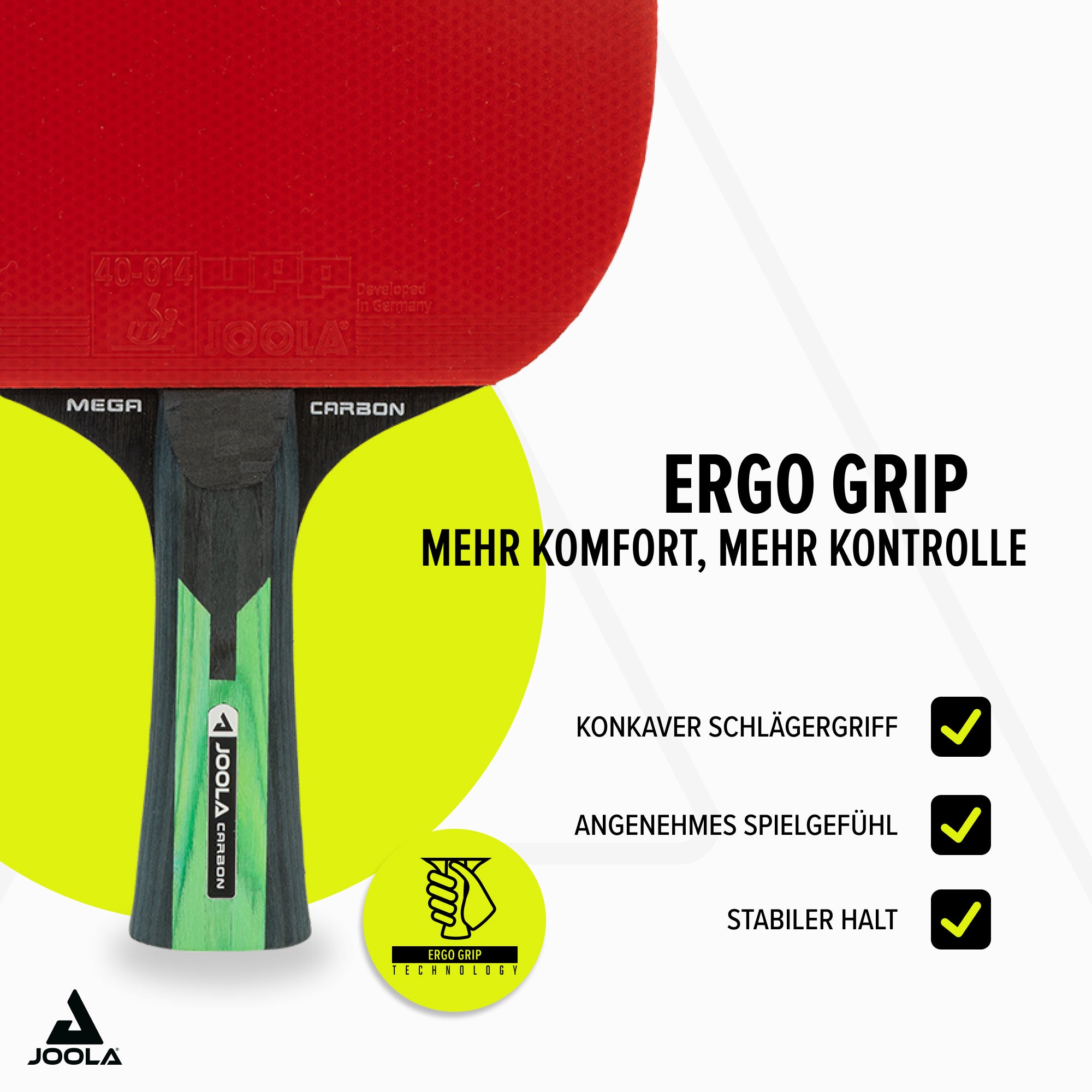 JOOLA TABLE TENNIS RACKET MEGA CARBON