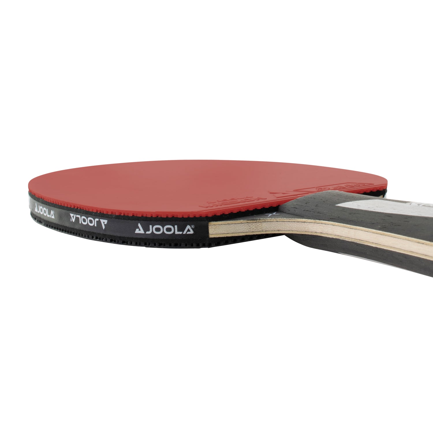 JOOLA Tischtennisschläger CARBON X PRO - Detailaufnahme des Griffbereichs für bessere Kontrolle.