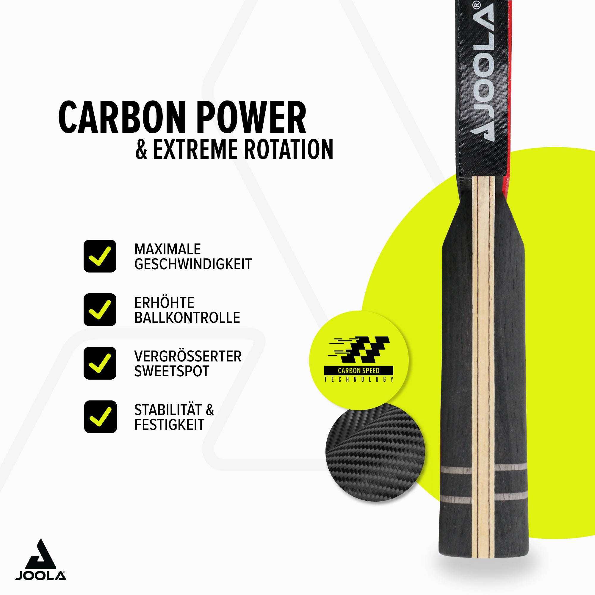 Backer a tennis di joola afinity carbon