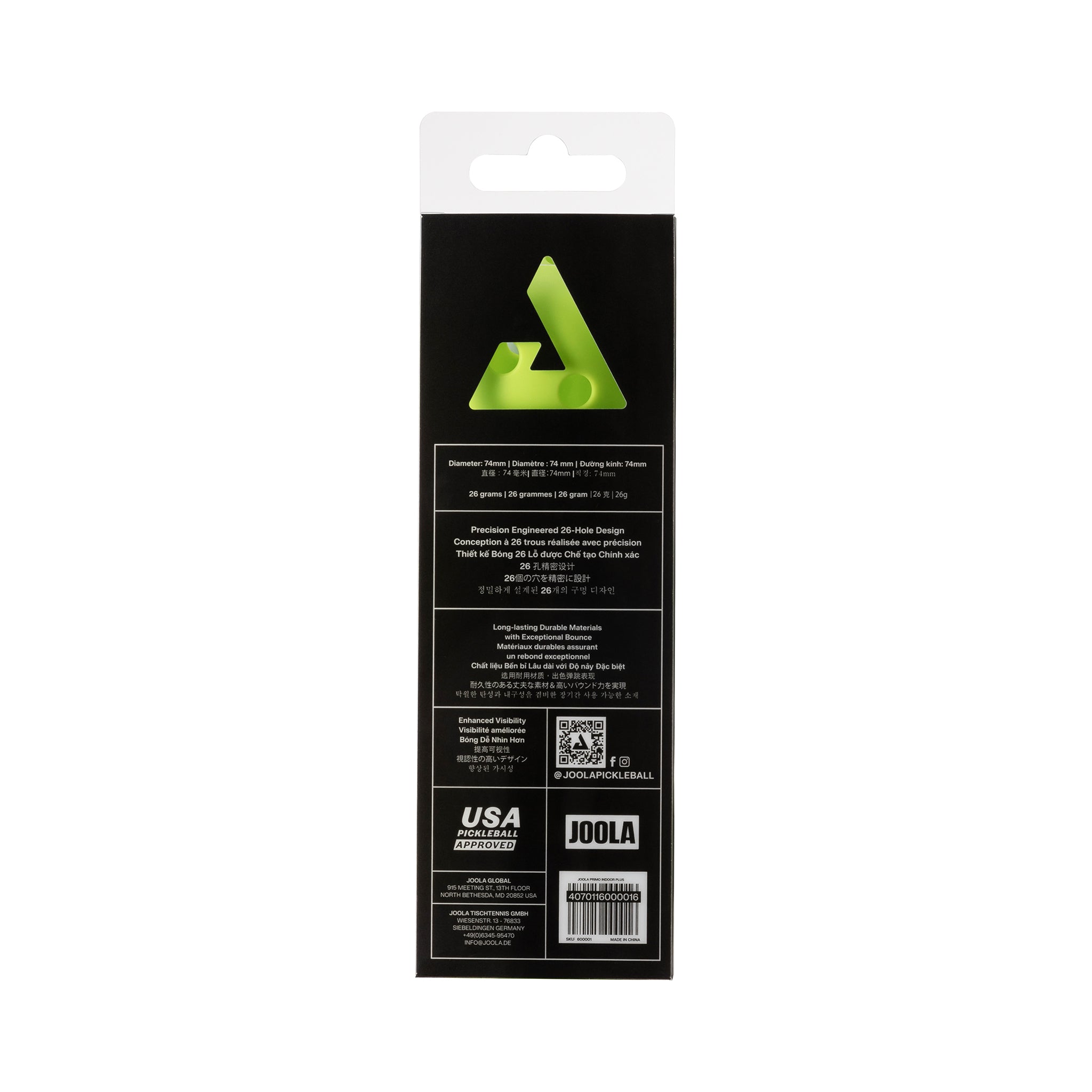 Joola Primo Indoor Plus (3 pacchetto)