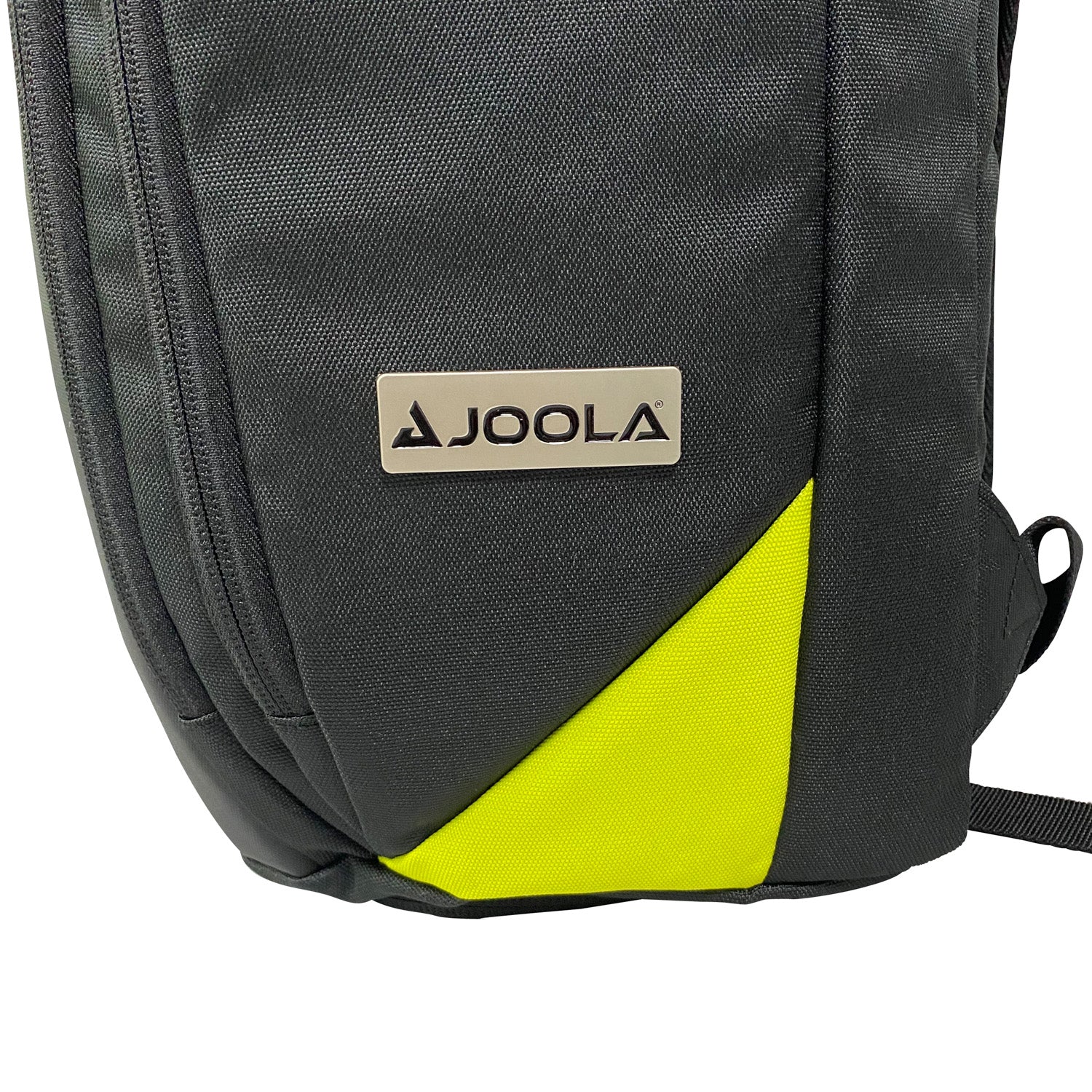 Detailaufnahme des Griffs des JOOLA RUCKSACK VISION II, mit Fokus auf Benutzerkomfort.